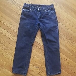 Affliction Indigo Straight Leg Jeans